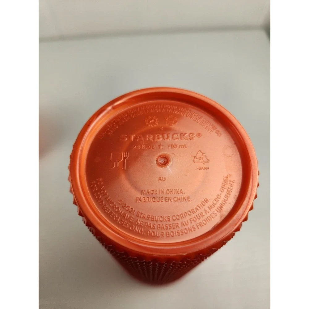 Starbucks 24oz Studded Venti Cup Tumbler Halloween Pumpkin Fall Harvest 2021